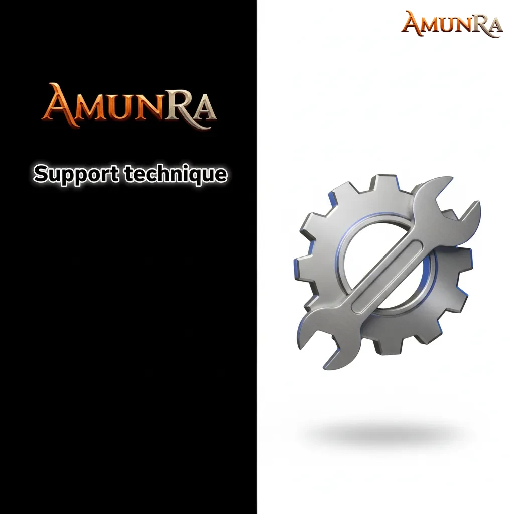 Support technique Amunra: aide via chat 24/7 ou e-mail pour problèmes de jeu, compte, paiements; délais et conseils.