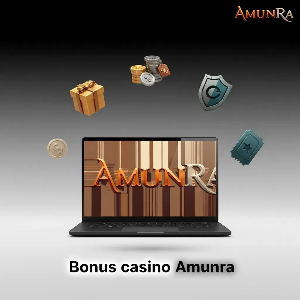 Bannière casino Amunra: bonus 150% 3 000€ +100 FS, recharge 50% 300€, cashback 10% 200€, mardis FS, tournois Drops & Wins