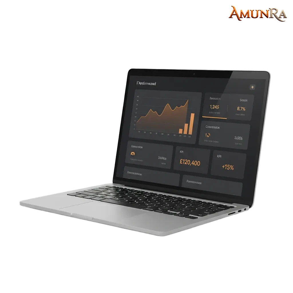 Bannière Programme d’affiliation Amunra : commissions compétitives, paiements en euros, support partenaire français.