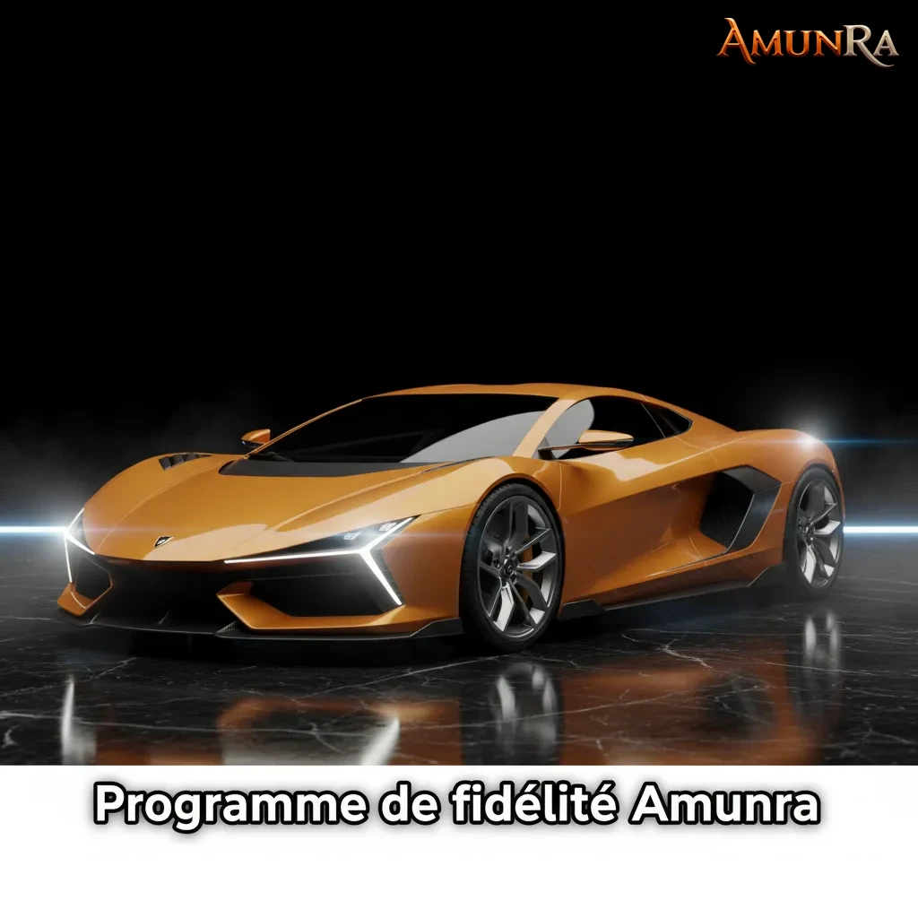 Programme de fidélité Amunra: niveaux Bronze à Diamant, points par mises, échanges en bonus/free spins/freebets, cashback.